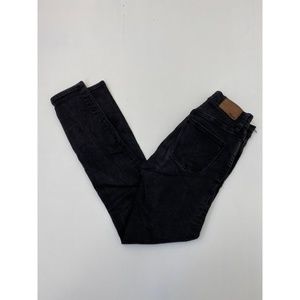 Madewell Women's Skinny Jeans Black Size 25